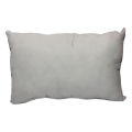 Plain White Color Rectangle Shapped Pillow. 