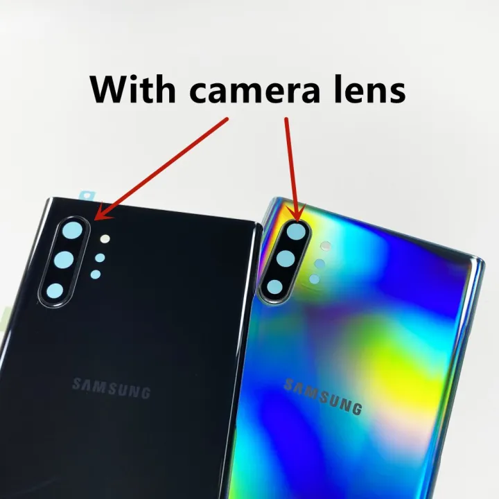 For%20Samsung%20Galaxy%20Note%2010%20N970%20N970F%20NOTE10+%20Plus%20N9750%20N975F%20Battery%20Cover%20Door%20Rear%20Glass%20Case%20Housing%20Shell%20Camera%20Lens%20-%20Image%204