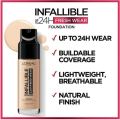 Foundation 24h Fresh Wear  Loreal Infiaillible 30ml. 