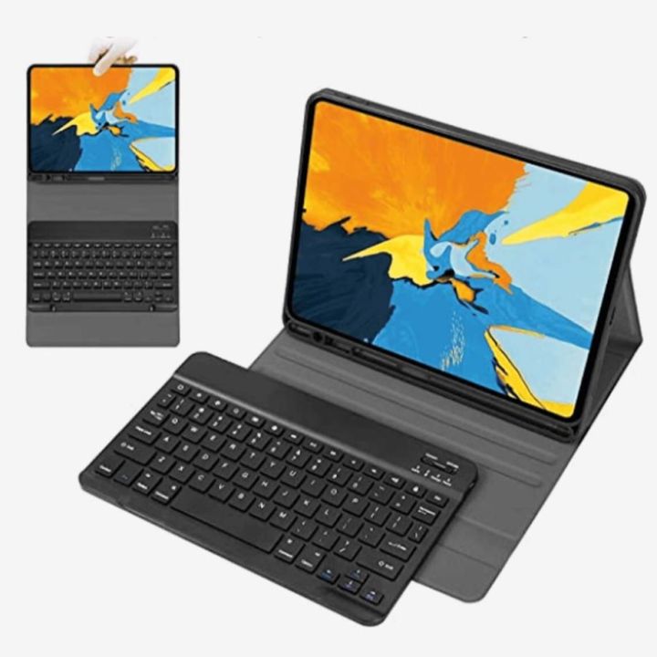 Smart Keyboard Case for Apple iPad Air (2020), 10.9" iPad 4th Gen, Detachable Wireless Keyboard Protective Cover