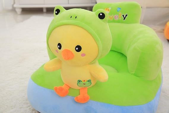 FRAKIN%E2%84%A2%20Plush%20Baby%20Seater%20Sofa%20%E2%80%93%20Blue%20Toddler%20Sofa%20for%20Ages%201-3%20-%20Image%203