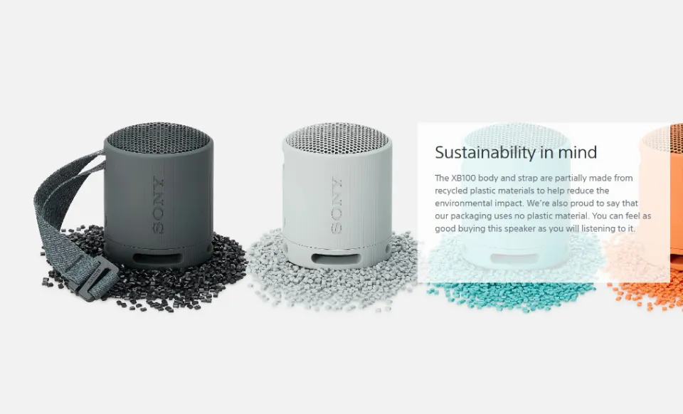 Sony SRS-XB100 Compact Bluetooth Wireless Speaker