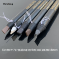 Wenefang Hard Microblading Eyebrow Pen Natural Wild Brows Eye Brow Definer Enhancers Pencil Waterproof Long Lasting. 