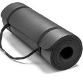 Spn'S All-Purpose 10 Mm Extra Thick High Density Anti-Tear Exercise Yoga Mat With Carrying Strap | Yoga Mat For Home Workouts. 