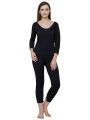 Seamless Thermal Coat Set For Women  Inside. 