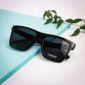 Gorkha Brand Design Trendy Polarized Premium Quality Black Sunglasses For Men. 