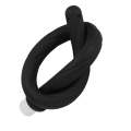 Silicone Bidet Bathroom Handheld Bidet Jet Water Sprayer for Feminine Wash Hose Sprayer for Toilet Black. 