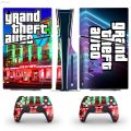 MRK3C Grand Theft Auto VI GTA 6 PS5 Slim Disc Skin Sticker Decal Cover for Console and Controllers PS5 Slim Disk Skin Sticker Vinyl. 