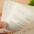 Simple Style Standing 2026 Desk Calendar Foldable Portable Coil Calendar Desktop Display Calendar Ornaments Office Stationery. 
