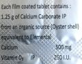 Calcium Supplement Tablets 500MG With Vitamin D3 For Strong Bones And Muscles, And Immunity - 100 Tablets. 