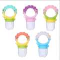 Nechibaby- Baby Fruit Feeder Pacifier Teething Toys Fresh Food Feeder Infant Fruit Teething Toy Silicone Pouches for Toddlers Kids Boy Girl. 