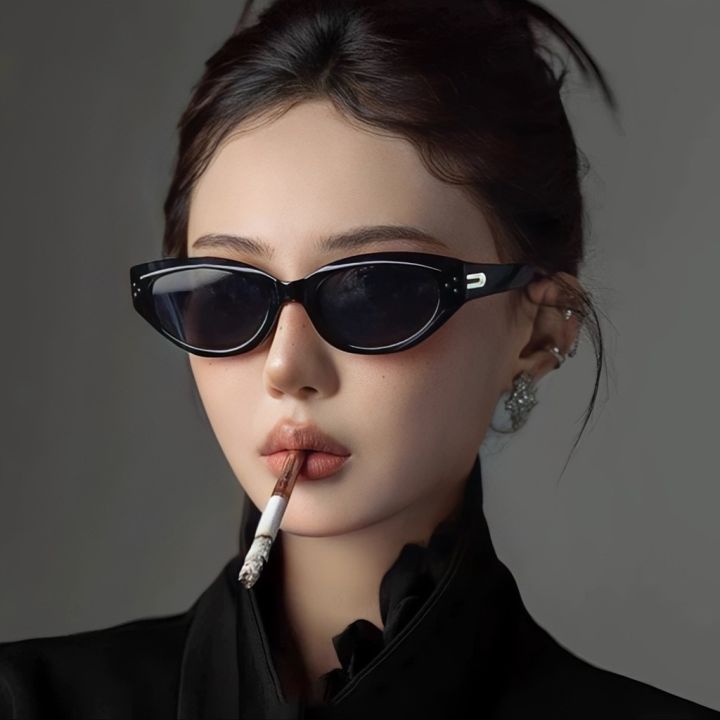 Enacolor Vintage Cat Eye Sunglasses Small Frames Sun Glasses Women Are Protected From Ultraviolet Rays Summer
