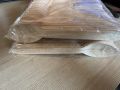 Wooden Spoons 34 mm x 160 mm (100 pcs/pkt). 