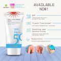 Pax Moly Daily Hyaluronic Aqua Sunscreen Cream SPF 50+ PA++++, 50 ml Made in Korea. 