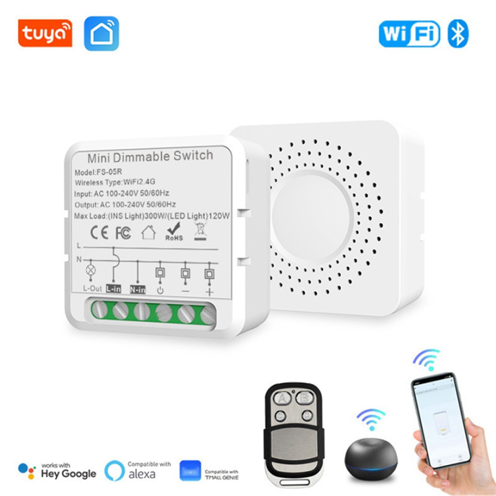 2X%20Tuya%20WiFi%20Smart%20Dimmers%20Switch%20Module%20Supports%202%20Way%20Control%20LED%20Lights%20Dimmable%20Switch%20Work%20with%20for%20-%20Image%204