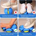 Magic UFO Magic LED Flying Saucer Ball Deformation Decompression Flat Throw Disc Ball Outdoor Kids Sports Balls. 