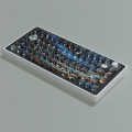 Starry Skys Cherry Keycaps PBT Material Side Letter Dye-Sub Keys Caps for Mechanical Keyboard ISO ANSI Layout B. 
