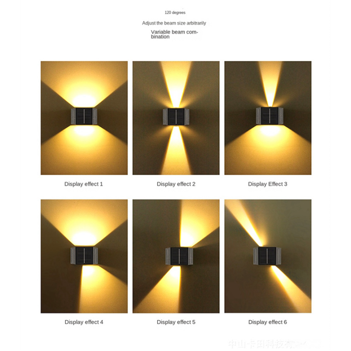 JINMY%202X%20Solar%20Wall%20Light%20Outdoor%20Up-Down%20Lighting%20LED%20Lamp%20Solar%20Wall%20Washing%20Lights%20for%20Courtyard%20Garden%20Dimmable%20-%20Image%208