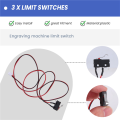 3018 Max Engraving Machine Limit Switch and Emergency Stop Switch for CNC Wood Router Engraveing Machine Milling Machine. 