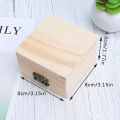 Rectangular Wooden Storage Box Vintage Wooden Box Wooden Gift Packaging Box Flip Type Multi Color Storage Jewelry Necklace Ring Fayshow. 