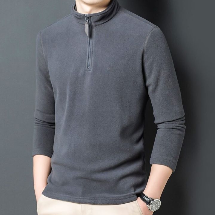 Men’s Polar Fleece Half Zip Hi-Neck | Daraz.com.np