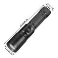 SuperRide Ultraviolet Led Flashlight Usb Rechargeable Uv Flashlight 395nm Black Light with Zoom Function Waterproof Portable for Outdoor. 