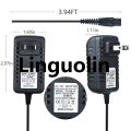 Linguolin 【2025 Version】 2025 NEW 5.4W 15V/0.36A Shaver Charger for Philips HQ8505 AT790 AT810(US Plug). 