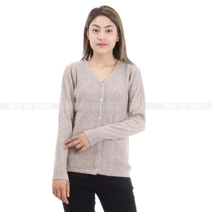 Pashmina Blend Cardigan