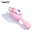 Wenefang Girls Hair Comb Candy Color Hairbrush Scalp Massage Comb Women Wet Curly Detangle Hair Brush Girl Hair Brush Baby Pink Hairbrush. 