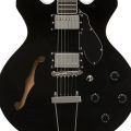 Stagg Silveray 533 Chambered Maple Body Electric Guitar, Black. 