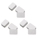 Wurrpopy-150PCS Small Blank Kraft Paper Ear Studs Earring Display Cards Price Label Tag Jewelry Cards Holder, 3.5 X 2.5cm (White). 