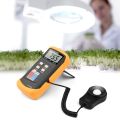 Digital Illuminance Light Meter Manual Range 200 to 200,000 Lux LCD Photometer Portable Handheld Luxmeter with Peak Measurement Light Intensity Tester for Industrial Lab Plants. 