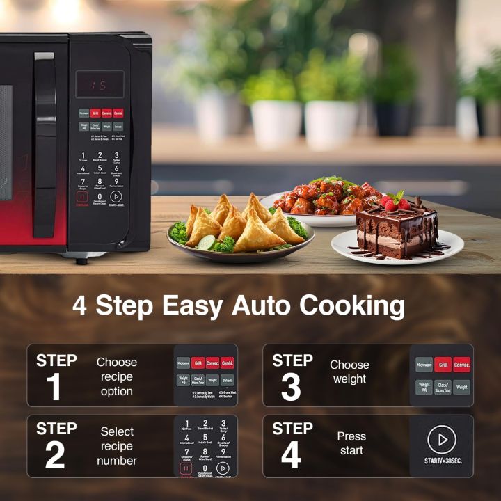 Godrej%2023%20L%20Steam%20Clean,%20Digital%20Display%20Convection%20Microwave%20%20With%20205%20Instacook%20Receipes%20(GME%20523%20CF1%20RM)%20-%20Image%202