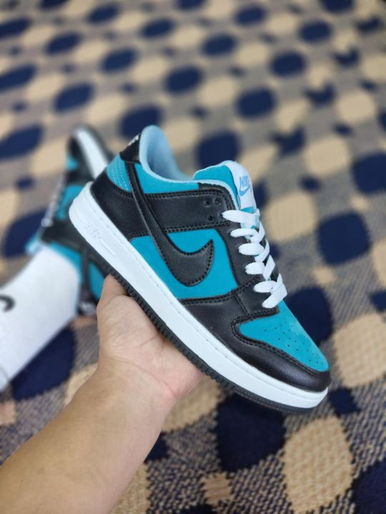 SB Dunk Low Cherry Red/Sky/Brown Sneakers For Unisex