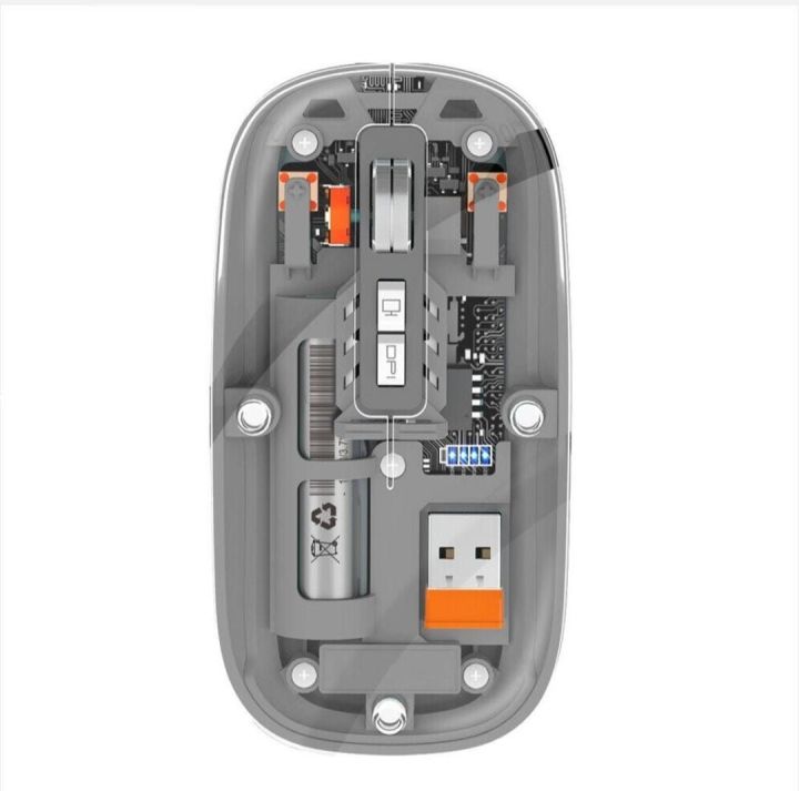 Wireless%20Bluetooth%20Transparent%20Mouse,%20Triple%20Mode%20(BT5.1+%20BT5.1+%202.4GHz)%20Type%20C%20Rechargeable%20Mouse%20Silent%20Ultra%20Thin%20-%20Image%204