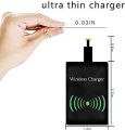 Qi Wireless Charger Receiver Micro Usb Type A- Android Charging Adapter Mini Patch Module Chip. 