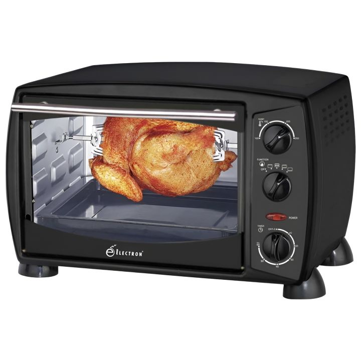 Electron Elvo-19 Electric Oven 1300W - (Black)
