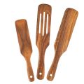 NAMUNY Wooden Spatula Set,Kitchen Cooking Utensils Set,5Pcs Premium Natural Wood Utensils Set for Cookware Kitchen Cooking. 