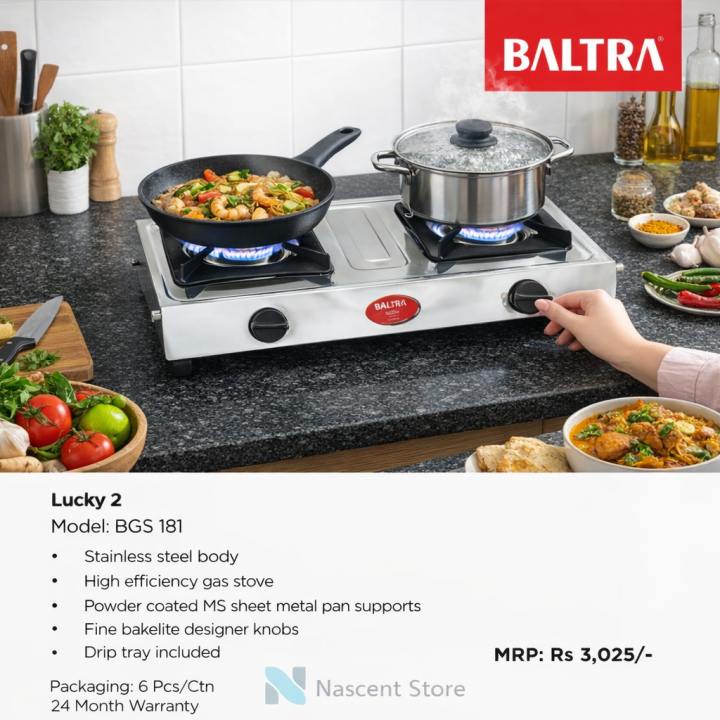Baltra%20Gas%20Stove%20Lucky%202%20Brass%20Burner%20Non%20Automatic%20Mini%20Body%20BGS%20181%20-%20Image%202