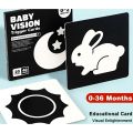 visual simulation flash cards, Black & White F. 