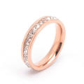 Elegant Thermogenic Moissanite Ring Unique Scratch resistant Durable Vikanda Stainless Steel Ring Shiny Hypoallergenic for Engagement Wedding. 
