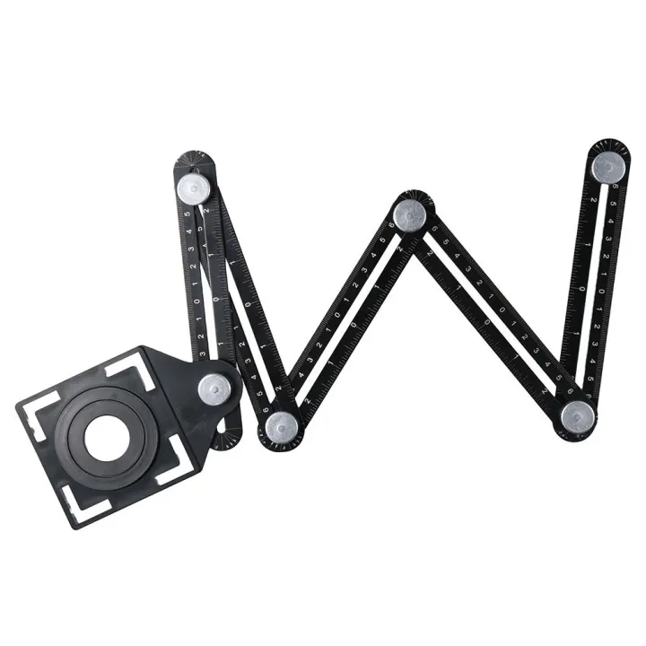 for Builders Aluminum Alloy Practical Universal Angle Measuring Ruler ...