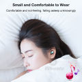 Wiresto True Wireless Earbuds Mini Bluetooth Earphone Stereo Headphone Bluetooth 5.0 Sport Earpiece Touch Control Small Invisible Headset with Microphone Free Case Box Charging Case. 