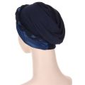 Lady Braid Head Wrap Indian Cancer Hat Turban Hat Chemo Cap Sleep Cap. 