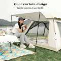 tent 5 8 people Automatic Quick Open Waterproof Camping Family Outdoor Instant Setup Tent with Carring Bag. 