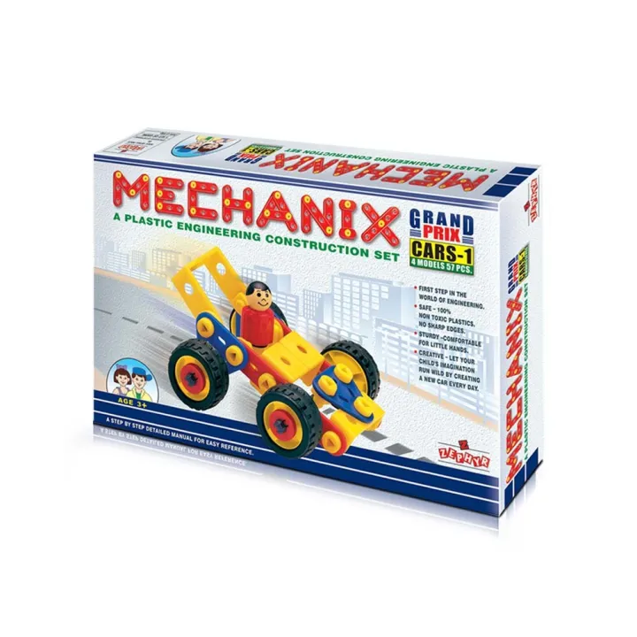 Mechanix%20Grand%20Prix%20CARS-1%20%7C%20A%20Plastic%20Engineering%20System%20For%20Creative%20Kids%20%7C%20Age%203+%20%7C%204%20Models%20%7C%20DIY%20STEM%20Toys%20%7C%20Construction%20Set%20For%20Boys%20&%20Girls%20-%20Image%206