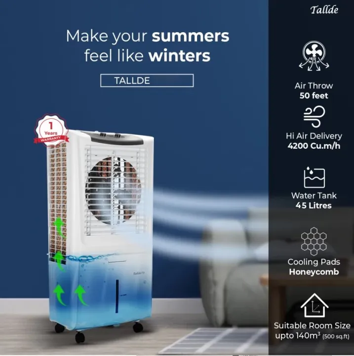 Dychi%20Super%2045%20Ltr%20Honeycomb%20with%20Wheel%20Dual%20Tone%20Air%20Cooler%20-%20Image%205