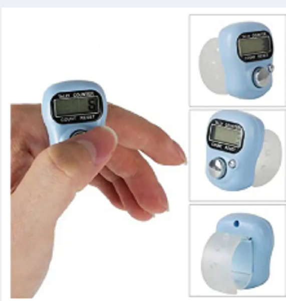 Electronic Finger Counter Digital Display Finger Hand Tally Counter