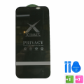 XMart Apple iPhone 16 Pro Privacy Original Tempered Glass Screen Protector. 