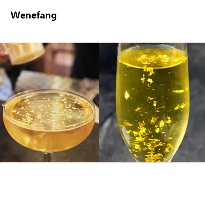 Wenefang%20100Pcs%2024K%20Gold%20Leaf%20Edible%20Gold%20F%20Sheets%20For%20Cake%20Decoration%20Bargain%20price%20New%20Facial%20Cover%20Arts%20Crafts%20Paper%20Home%20Real%20Gold%20F%20Gilding%20-%20Image%204